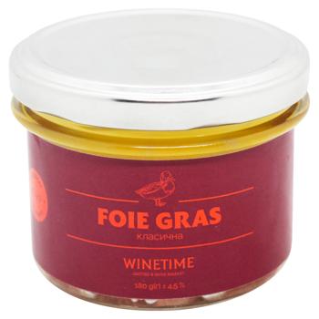 Winetime Classic Foie Gras 180g - buy, prices for WINETIME - photo 1