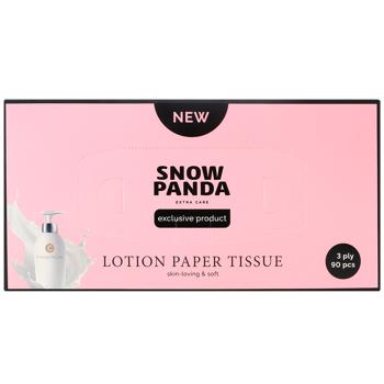 Серветки паперові Snow Panda тришарові 200х190мм 90шт - купити, ціни на КОСМОС - фото 2
