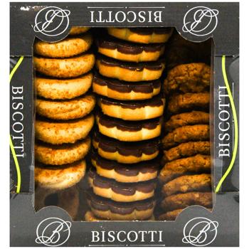 Печиво Biscotti Дольче Місто Мікс здобне пісочно-відсадне 450г - купити, ціни на Епіцентр FOOD - фото 3