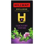 Чай чорний Hillway з чебрецем 1,5г*25шт