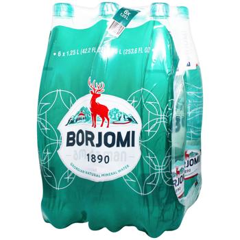 Вода минеральная Borjomi сильногазированная 1,25л - купить, цены на NOVUS - фото 6