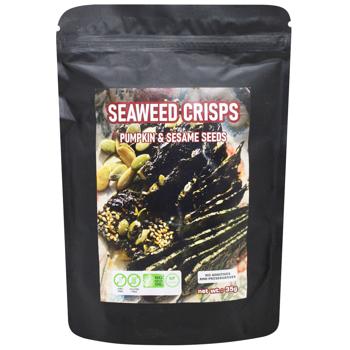 Rioichy Nori Сhips with Pumpkin and Sesame Seeds 35g