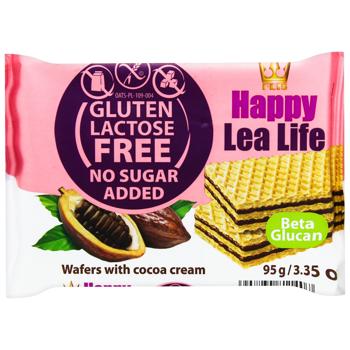Fils Gluten-free, Lactose-free and Sugar-free Waffles with Cocoa Filling 95g - buy, prices for COSMOS - photo 1