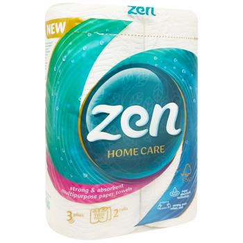 Zen Home Care 3-ply Paper Towels 2pcs - buy, prices for - photo 3