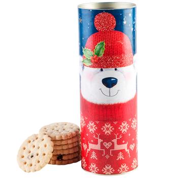 Печенье Farmhouse Biscuits Christmas Polar Bear Currant Shrewsbury 240г - купить, цены на - фото 1