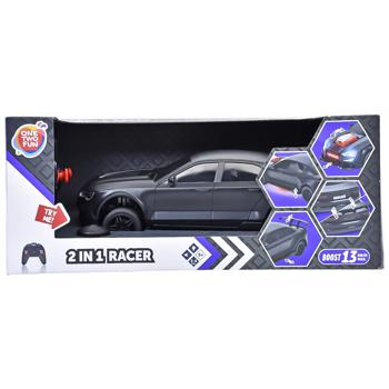 Машинка-трансформер на радіокеруванні One Two Fun 2in1 Racer, чорний (3665257697747) - купить, цены на Auchan - фото 2