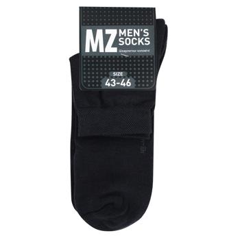 MZ High Semi-Plush Men's Socks s.43-46 Black - buy, prices for NOVUS - photo 1