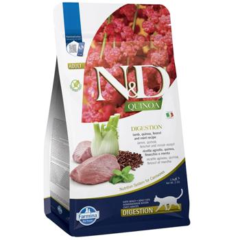Сухий корм для котів Farmina N&D Quinoa Digestion Adult 1,5 кг - ягня та кіноа - купить, цены на MasterZoo - фото 1
