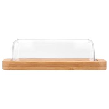 Ardesto Midori Bamboo Butter Dish 19*12.5*6cm - buy, prices for MegaMarket - photo 2