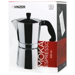 Кавоварка гейзерна Vinzer 6 чашок 240мл