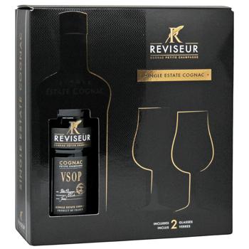 Коньяк Reviseur VSOP 40% 0,7л - купить, цены на КОСМОС - фото 2