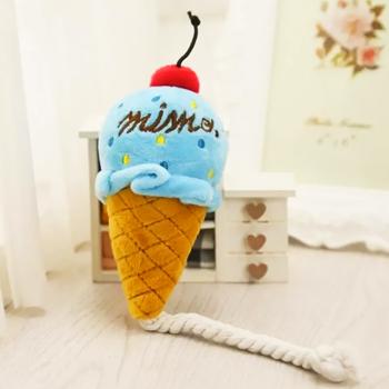 Игрушка для собак Pet Fun Мороженое с пищалкой 12,5см цвет в ассортименте - купить, цены на MasterZoo - фото 4