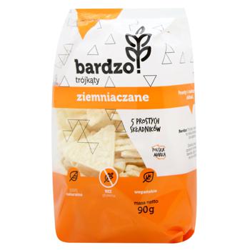 Bardzo Triangles Rice-Potato Crispbread 90g - buy, prices for WINETIME - photo 2