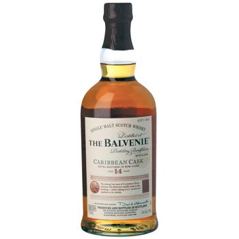 Віскі Balvenie Caribbean Cask 14 років 42% 0,7л