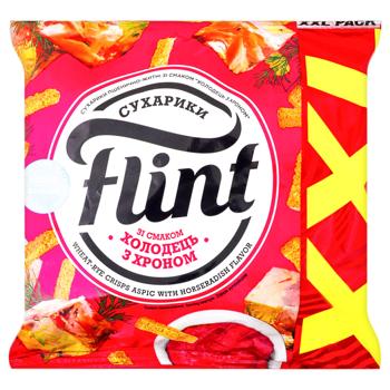 Сухарики Flint Холодець з хроном пшенично-житні 140г - купити, ціни на Епіцентр FOOD - фото 2