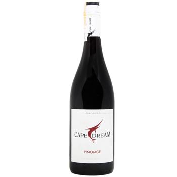 Вино Cape Dream Pinotage червоне сухе 12,5% 0,75л - купити, ціни на За Раз - фото 1