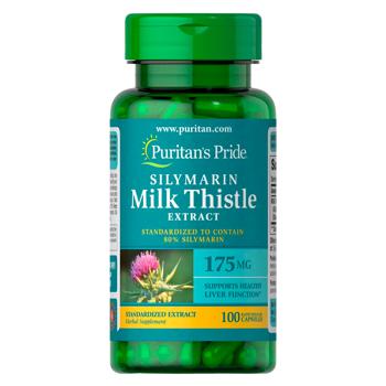 Puritan's Pride Milk Thistle Extract 175mg 100 capsules - buy, prices for Biotus - photo 1