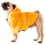 Дождевик для собак Noble Pet Moss р.M-Short желтый