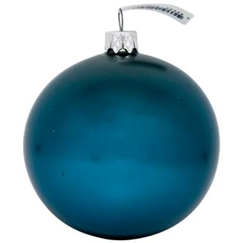 Ялинкова прикраса Куля д85мм Особливий колір асорті Різдвяні Історії 1 шт - купить, цены на WINETIME - фото 3