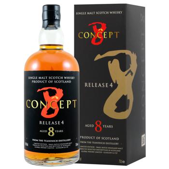 Concept 8 Release 4 8yo Whisky 40.8% 0.7l - buy, prices for Za Raz - photo 1