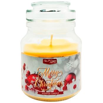 Pako Pineapple-Orange Candle in Glass Jar 513 TO 205 - buy, prices for Supermarket "Kharkiv" - photo 1