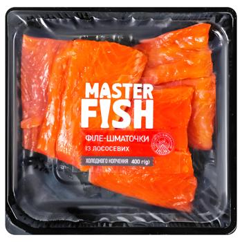 Master Fish Cold-Smoked Salmon Fillet Slices 400g - buy, prices for EKO Market - photo 1