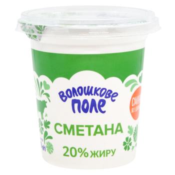 Voloshkove Pole Sour Cream 20% 300g - buy, prices for - photo 1