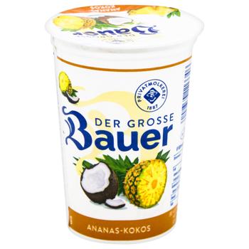 Bauer FJ Exoten Pineapple-Coconut Yogurt 3.5% 250g - buy, prices for METRO - photo 1