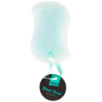 Chisto Green Coral Bath Sponge