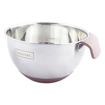 Lessner metal Mixing Bowl with Silicone Handle 22cm 3.7l - buy, prices for METRO - photo 1