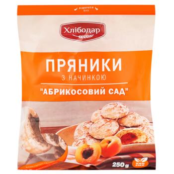 Пряники Хлібодар Абрикосовий Сад 250г