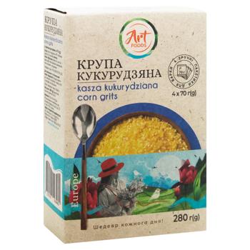 Art Foods Corn Grits in Bags 4x70g