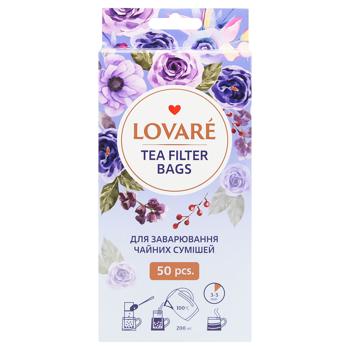 Lovare Filter Packages for Brewing Tea 50pcs - buy, prices for - photo 2