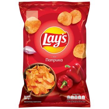 Lay's Potato Chips with Paprika 120g - buy, prices for COSMOS - photo 1