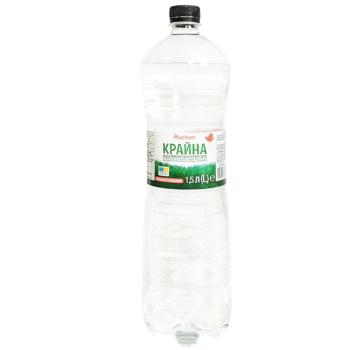 Вода минеральная Auchan Крайна сильногазированная 1,5л