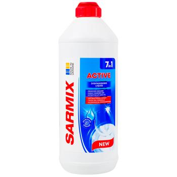Засіб для миття посуду Sarmix Active 500мл - купити, ціни на Восторг - фото 1