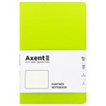 Axent Partner Soft Green Checkered Notebook A5 96 sheets