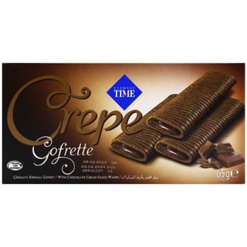 Cizmeci Time Crepe Waffles with Chocolate Cream 65g - buy, prices for - photo 3