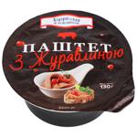 Паштет Ходорівський М'ясокомбінат З журавлиною 130г