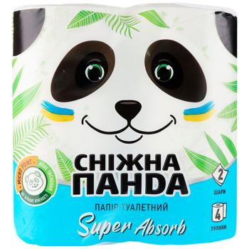 Snow Panda Super Absorb 2-ply Toilet Paper 4pcs