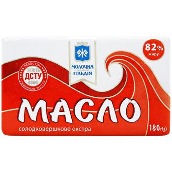 Molochna Gildiya Extra Butter 82% 180g - buy, prices for - photo 2