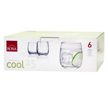 Rona Cool Glass Set 6pcs 250ml - buy, prices for NOVUS - photo 1