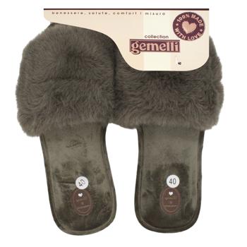 Тапочки домашние женские Gemelli Милана р.36-41 - купить, цены на - фото 2