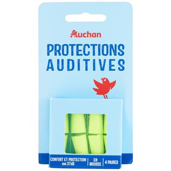 Беруши Auchan защитные 8шт