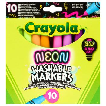 Фломастери Crayola Neon широка лінія 10шт - купити, ціни на - фото 4