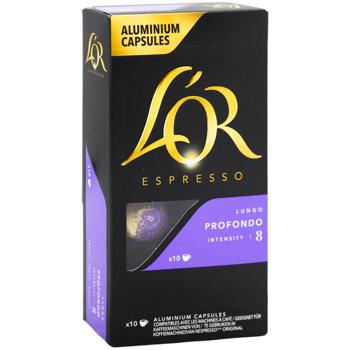 L'OR Lungo Profondo Coffee Capsules 5.2g*10pcs - buy, prices for - photo 2