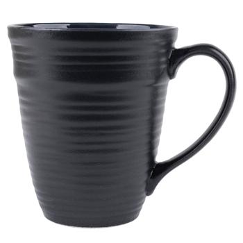 Чашка Krauff Lucerne Black&Blue 390мл