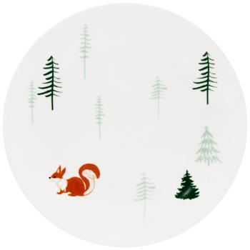 Тарілка Actuel Ялинки десертна 19см - купити, ціни на - фото 2