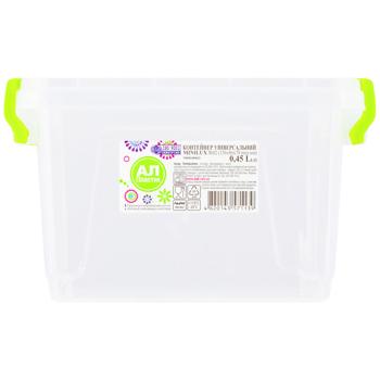 Al-Plastic Minibox Food Container with Lid №02 0.45l - buy, prices for Tavria V - photo 3