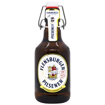 Пиво Flensburger Pilsener светлое 4,8% 0,33л - купить, цены на METRO - фото 1